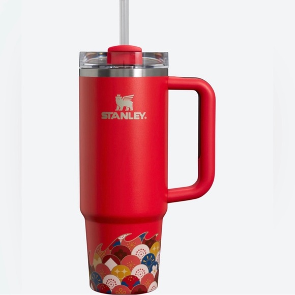 Stanley Red Dragon Lunar New Year Tumbler 30 oz Quencher H2.0 FlowState Cup - Picture 2 of 4